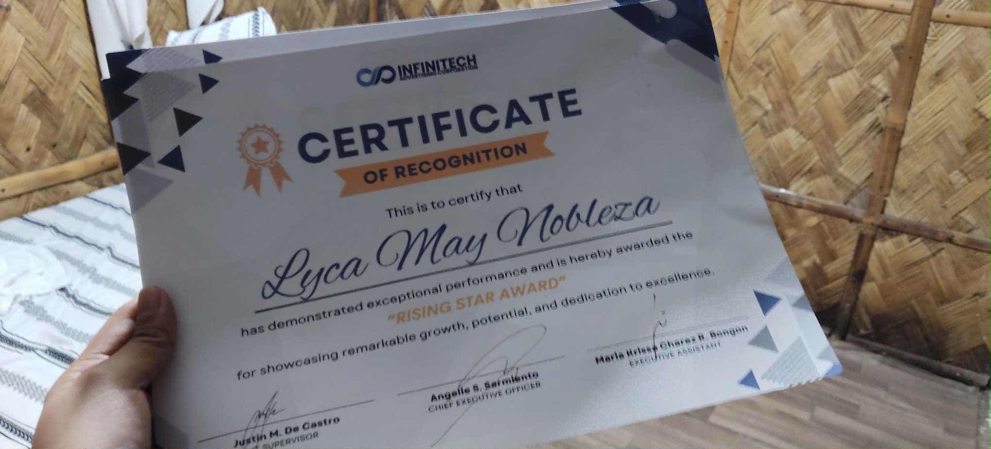 Junior Web Developer at Infinitech Advertising Corp screenshot